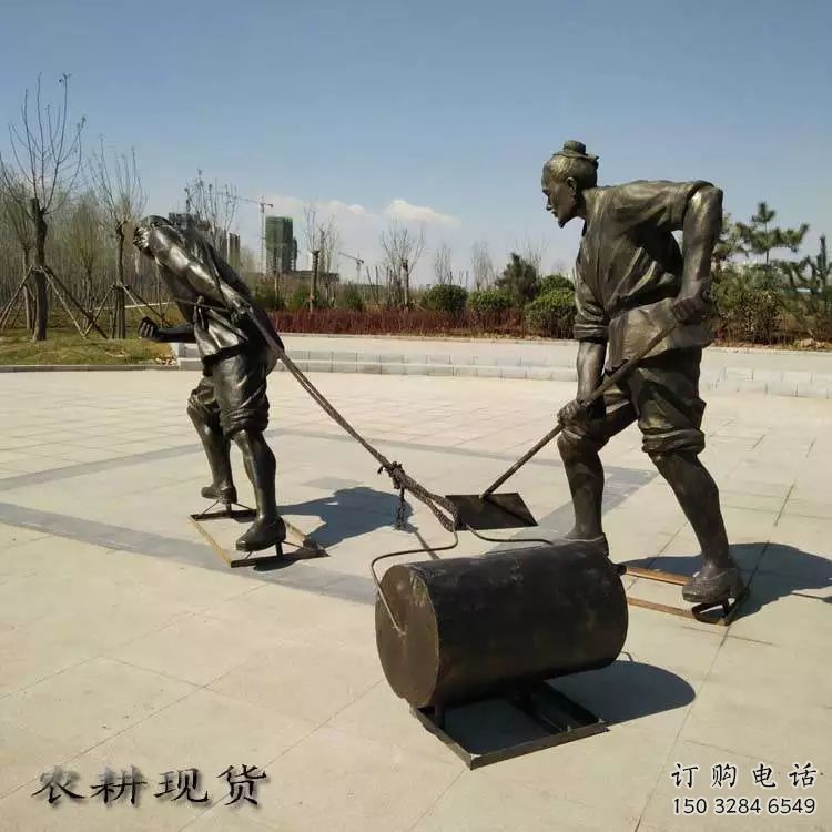 鷹潭民俗農(nóng)夫雕塑