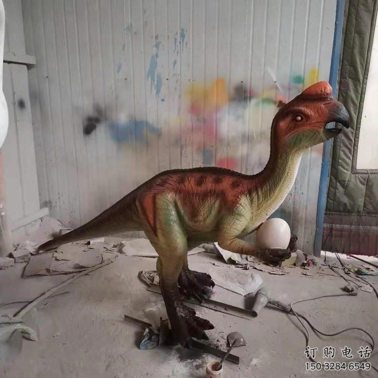 阜新抽象恐龍雕塑制造，動物雕塑，玻璃鋼恐龍雕塑展品