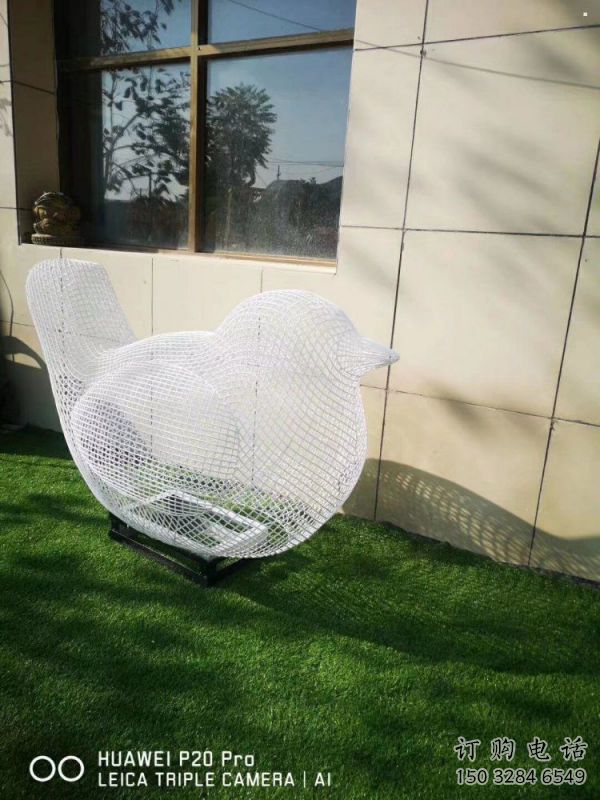 湟中鏤空鳥雕塑供需，透雕系列，鐵藝小鳥雕塑制造商