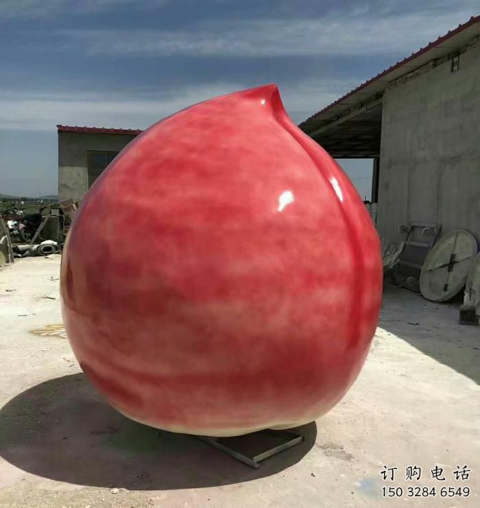 海北公園壽桃雕塑