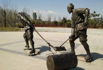 雙陽民俗農夫雕塑