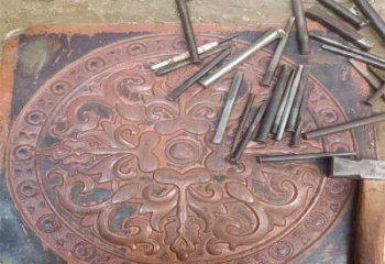 靈武花卉浮雕精品，鍛銅構件，別墅花卉浮雕廠家