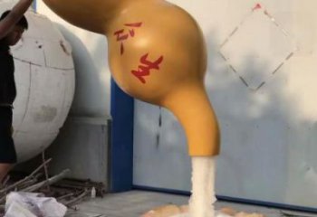 彭陽企業葫蘆雕塑