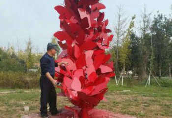 原州公園花環(huán)雕塑