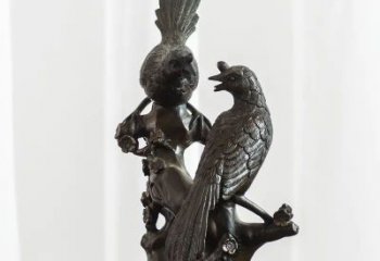 隆德園林喜鵲雕塑