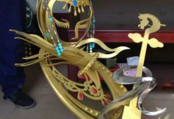 綿陽(yáng)公園臉譜雕塑