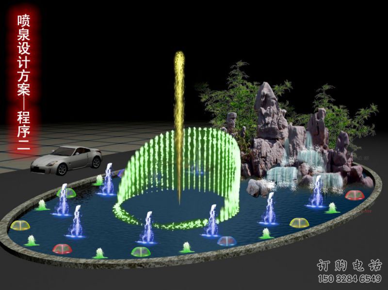 怒江旱地漂浮噴泉雕塑，水景藝術噴泉雕塑生產商