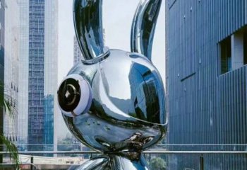 兔子雕塑的寓意與象征。